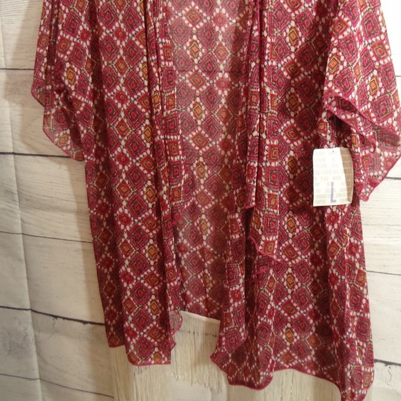 Lularoe Large Monroe Kimono